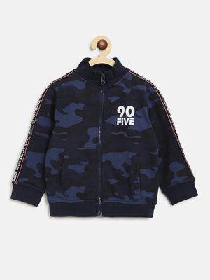 French Terry Sweatshirt With Print